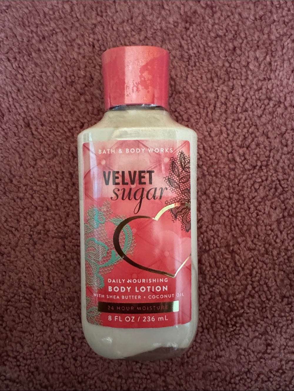 Bath & Body Works Velvet Sugar Body Lotion - Pink